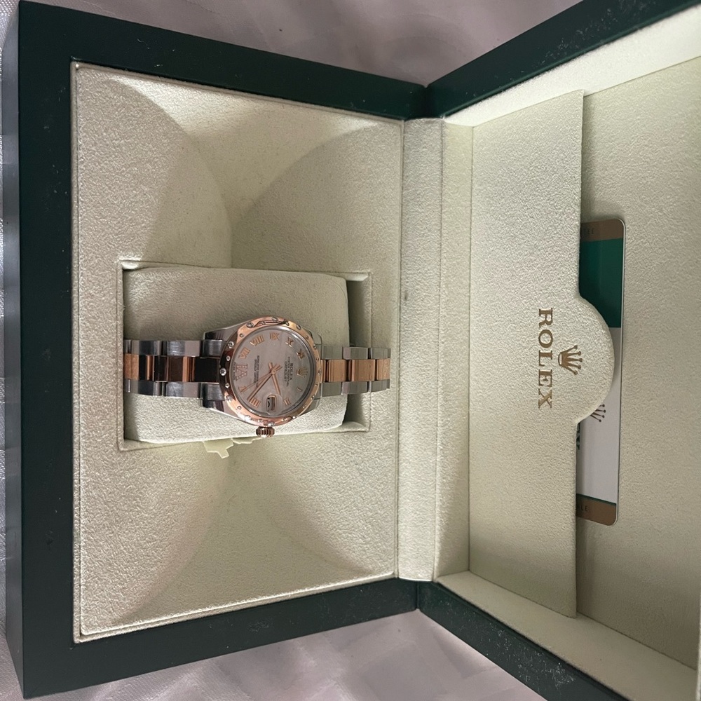 COPY - Oyster two tone Rolex watch